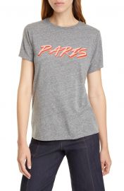 Cinq    Sept Paris Crewneck Tee   Nordstrom at Nordstrom